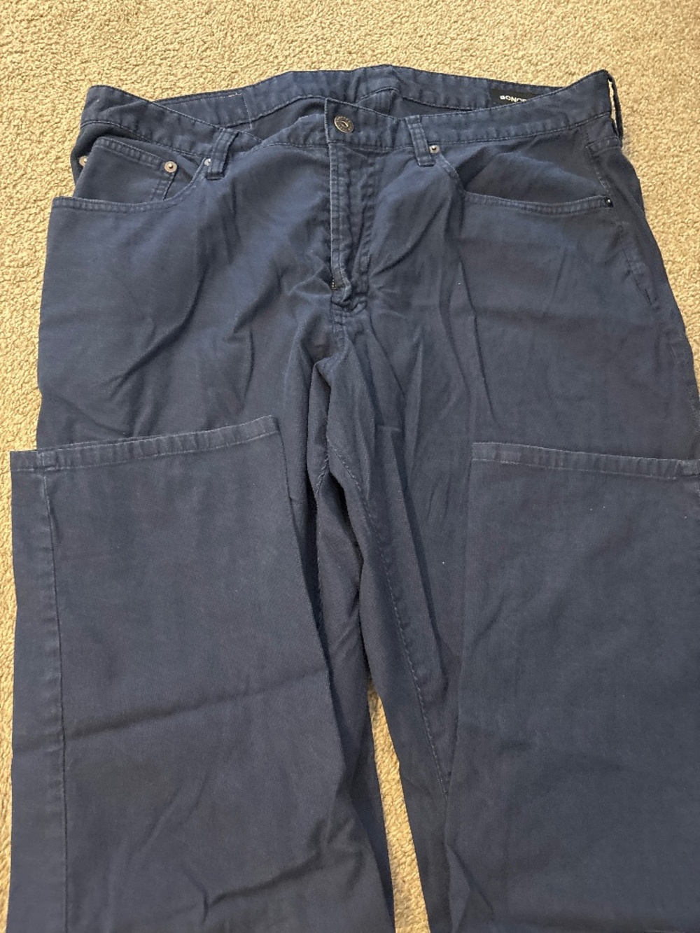 Navy slacks